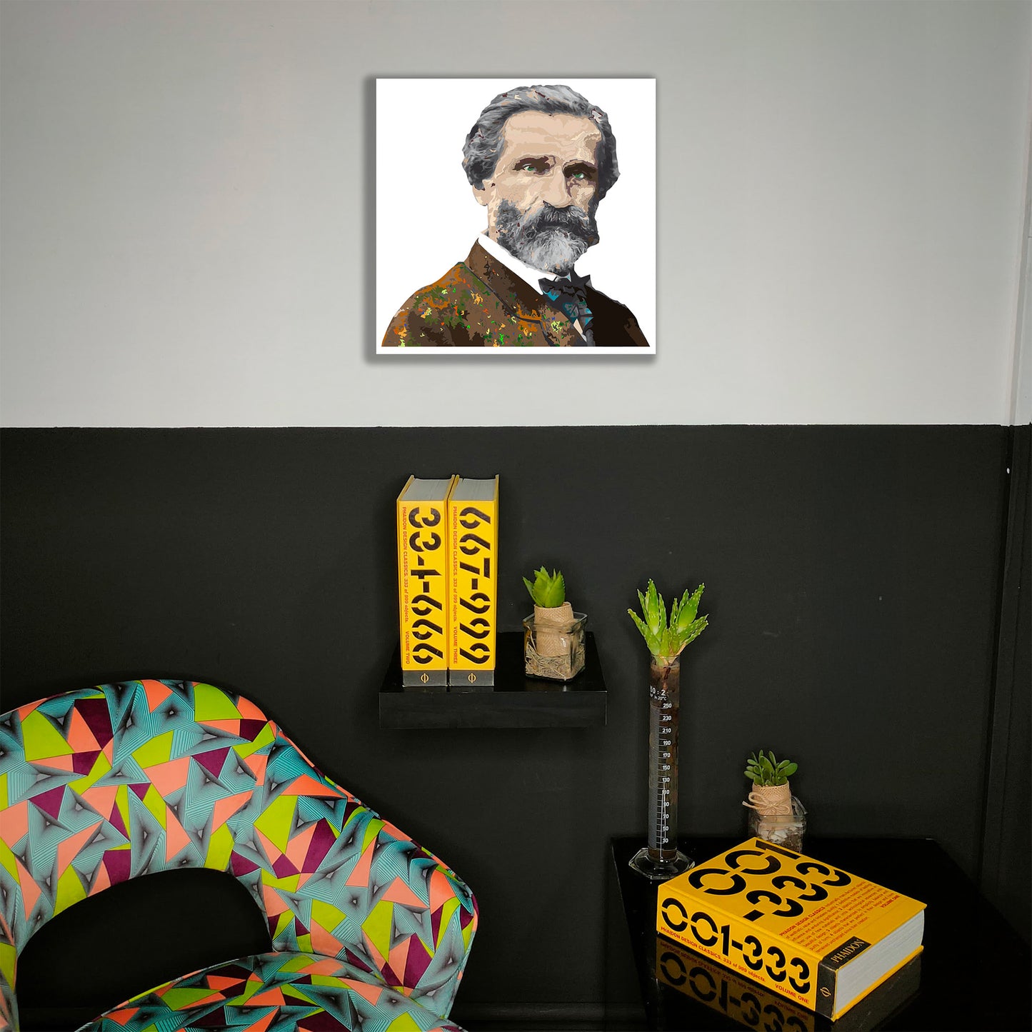 GIUSEPPE VERDI DIGITAL ART