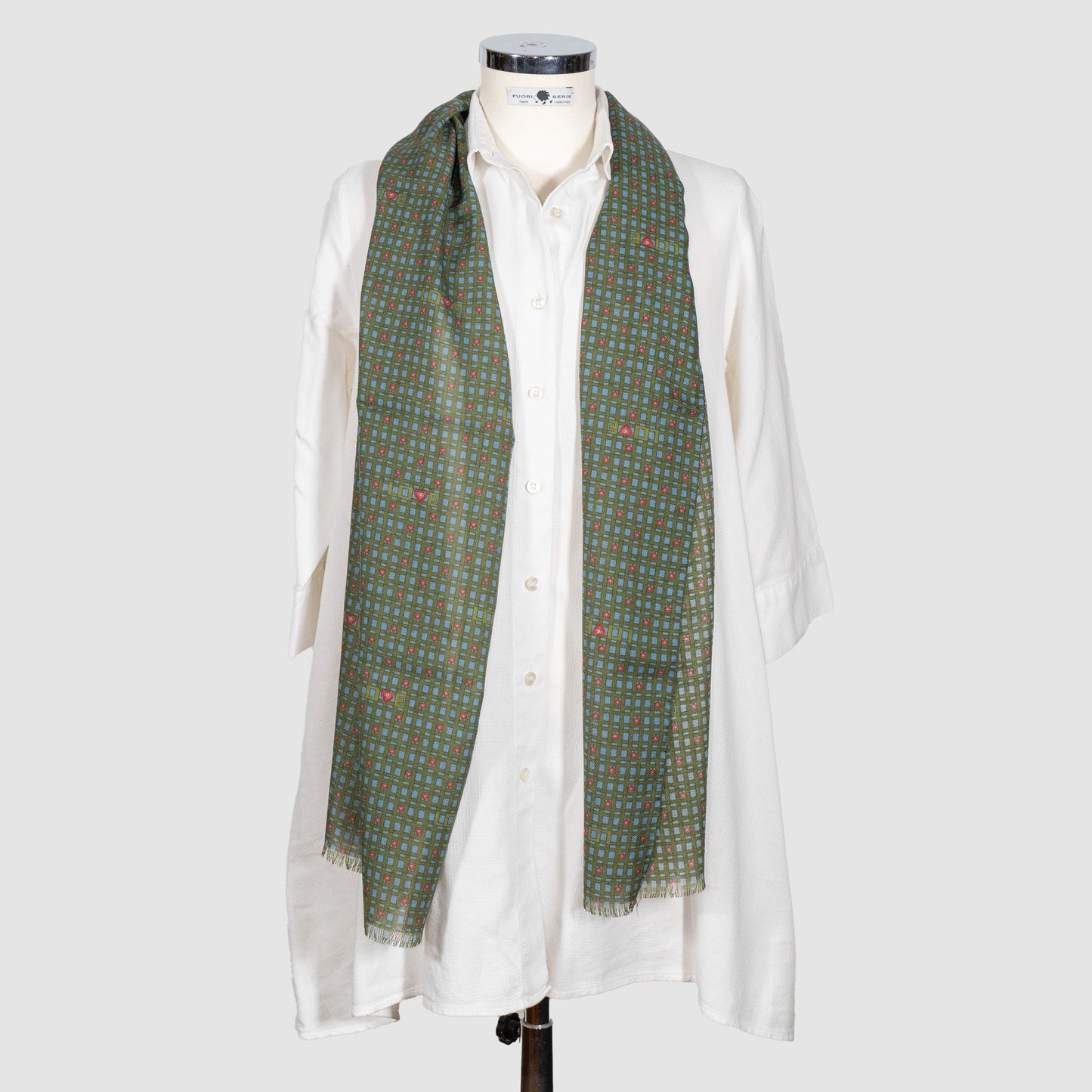 SCIARPA 100% LANA LOVE GREEN