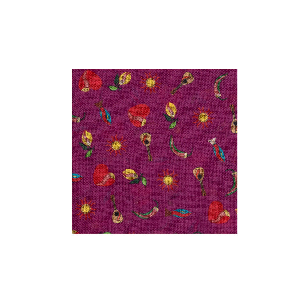 SCIARPA 100% LANA NAPOLI CHE FORTUNA