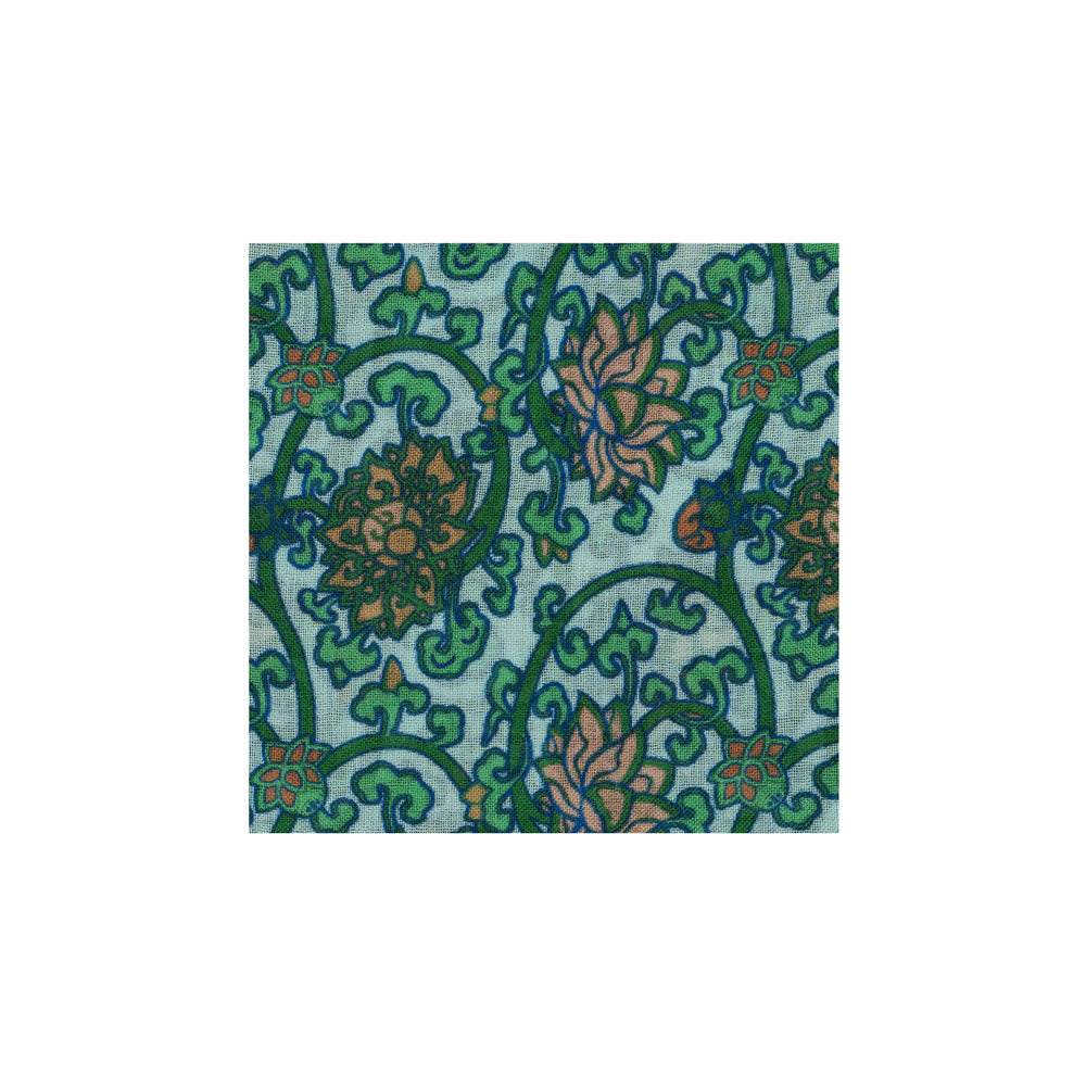 SCIARPA 100% LANA NINFEA SKY BLUE