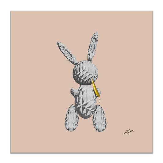 STEEL RABBIT DIGITAL ART (Copia)