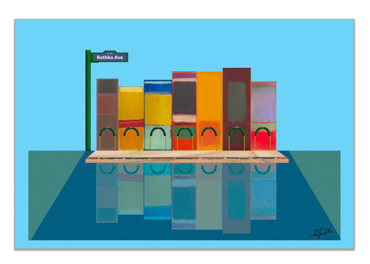 ROTHKO STREET DIGITAL ART
