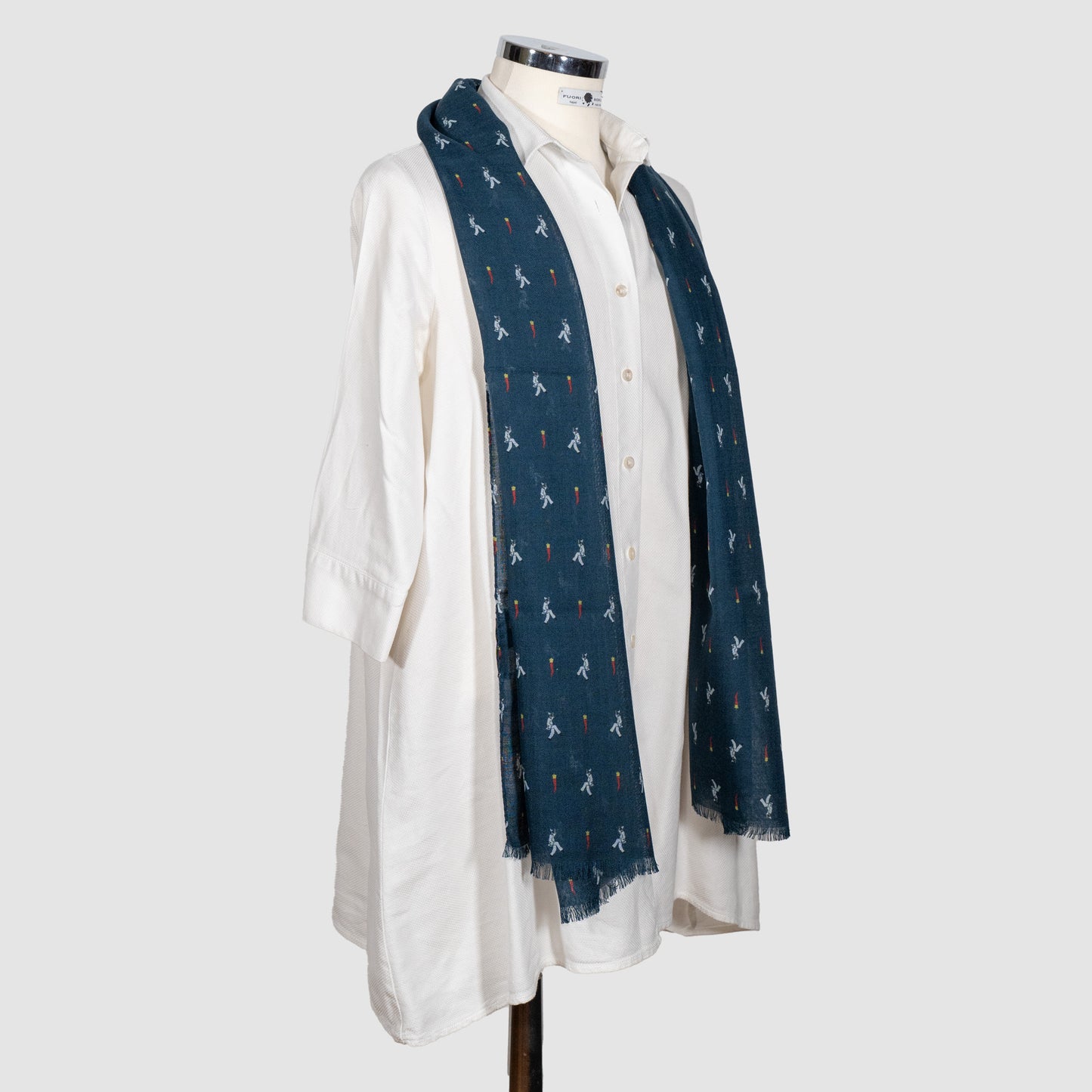 SCIARPA 100% LANA PULCINELLA FORTUNATO