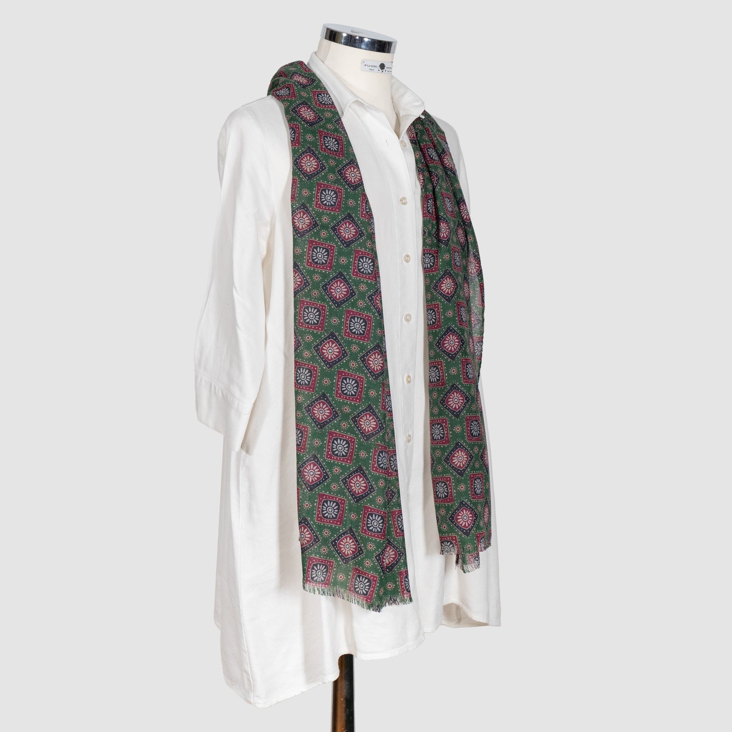 SCIARPA 100% LANA THE SUN IN A SQUARE