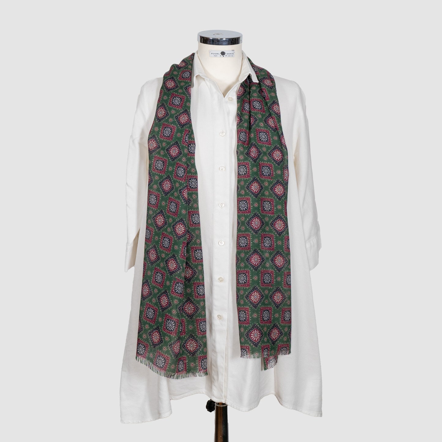 SCIARPA 100% LANA THE SUN IN A SQUARE