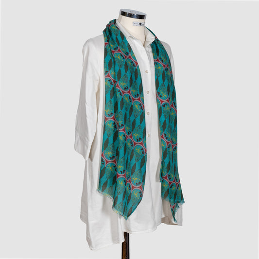 SCIARPA 100% LANA LA GINESTRA SUL VESUVIO