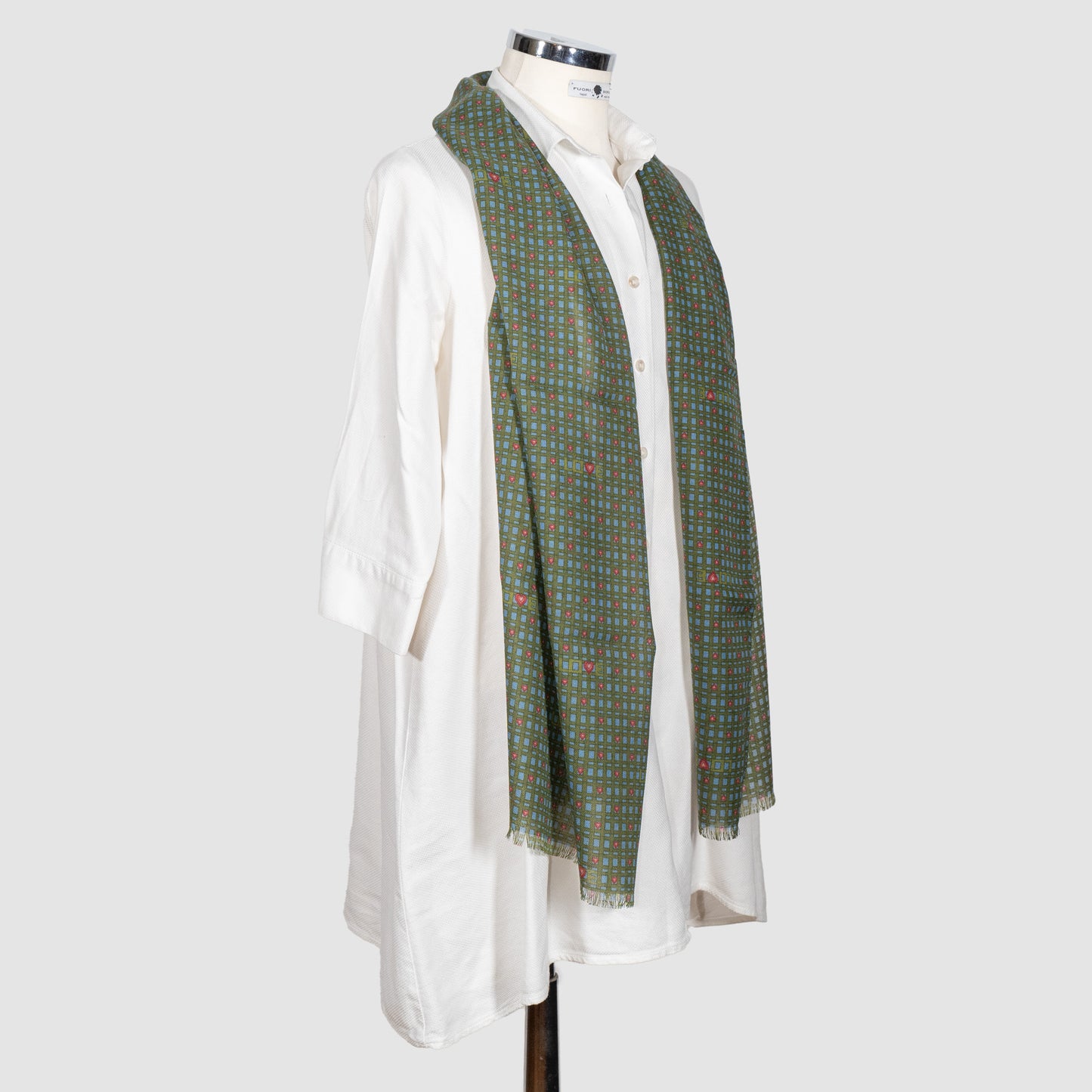 SCIARPA 100% LANA LOVE GREEN