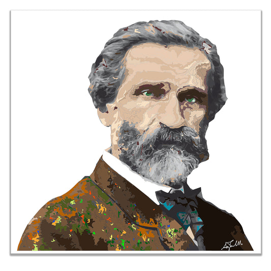 GIUSEPPE VERDI DIGITAL ART