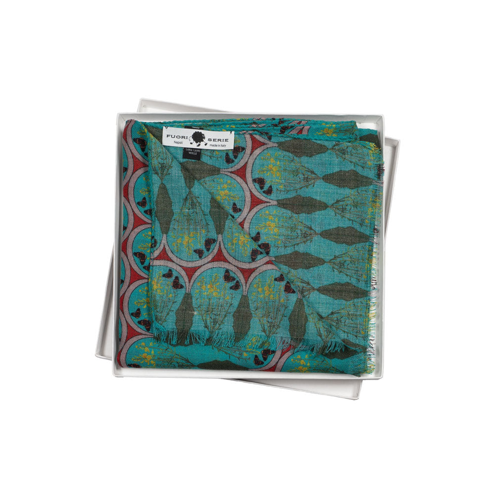 SCIARPA 100% LANA LA GINESTRA SUL VESUVIO