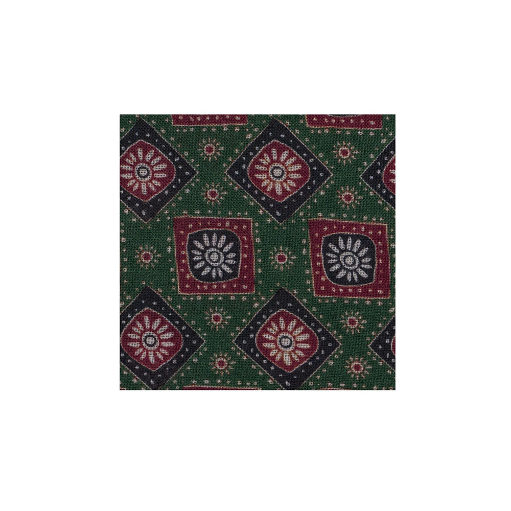 SCIARPA 100% LANA THE SUN IN A SQUARE